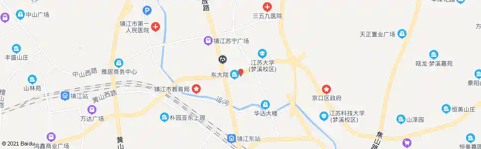 镇江中国人寿_公交站地图_镇江公交_妙搜公交查询2025