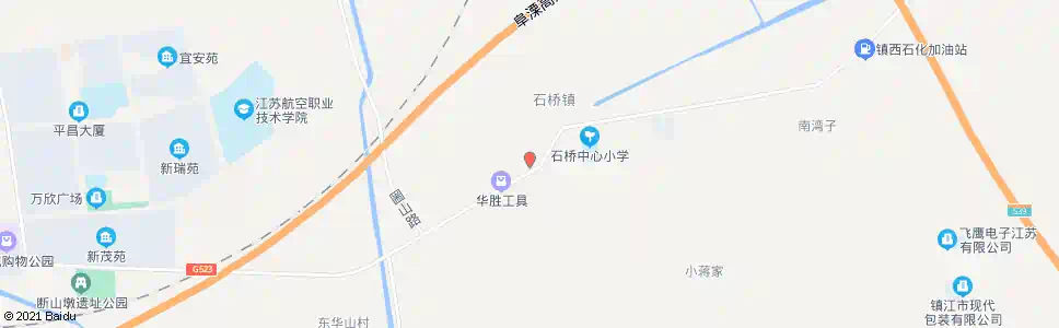 镇江石桥医院_公交站地图_镇江公交_妙搜公交查询2025