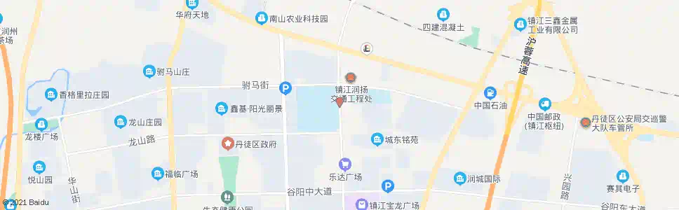 镇江金谷东路北_公交站地图_镇江公交_妙搜公交查询2025