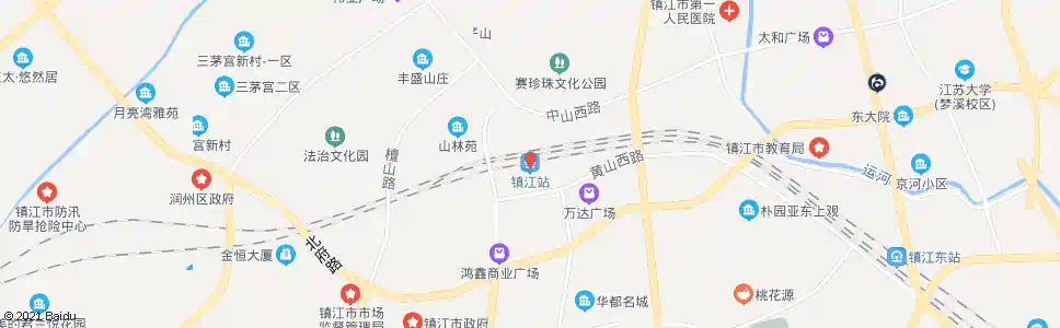 镇江边城监狱_公交站地图_镇江公交_妙搜公交查询2025