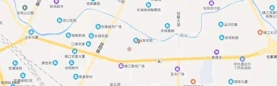 镇江老年公寓_公交站地图_镇江公交_妙搜公交查询2025
