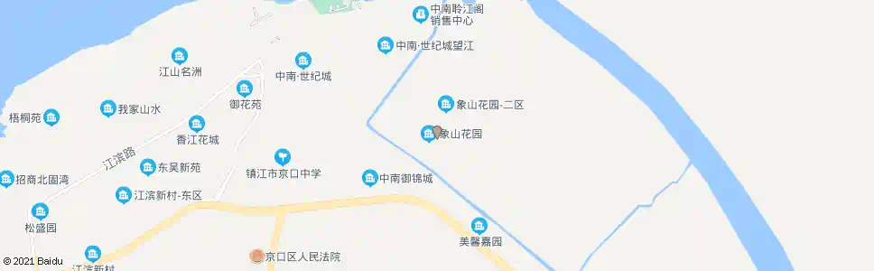 镇江象山花园_公交站地图_镇江公交_妙搜公交查询2025