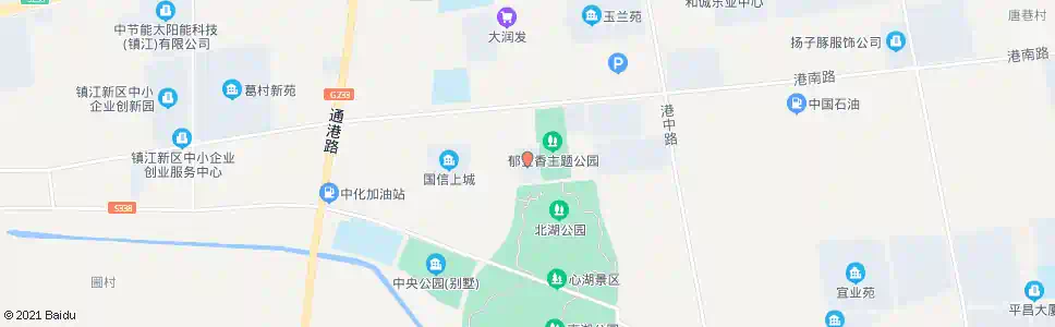 镇江新区行政中心_公交站地图_镇江公交_妙搜公交查询2025