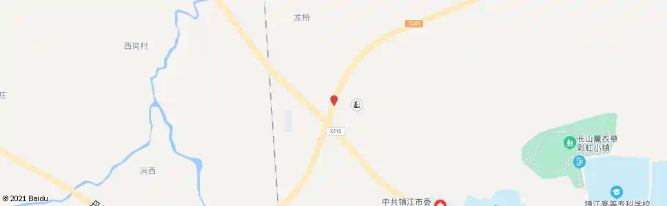 镇江焦汾村_公交站地图_镇江公交_妙搜公交查询2025