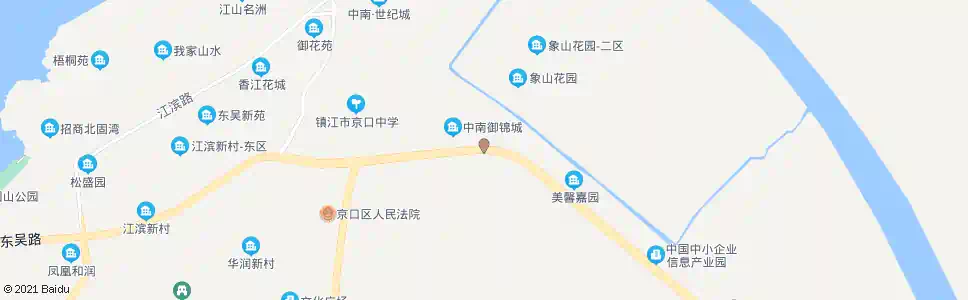 镇江象山花园南站_公交站地图_镇江公交_妙搜公交查询2025