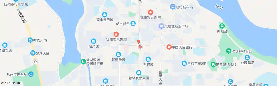 抚州市二医院_公交站地图_抚州公交_妙搜公交查询2025