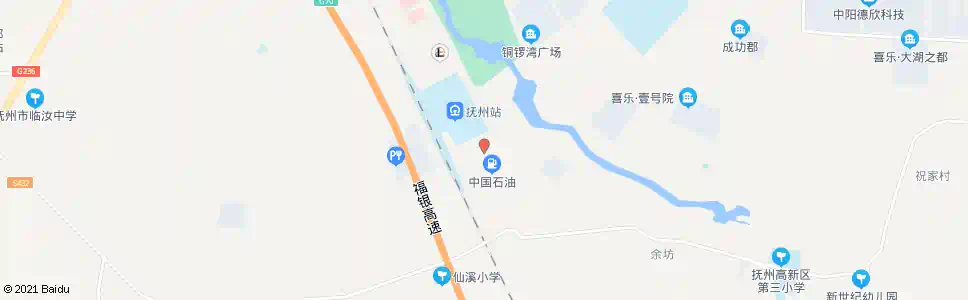 抚州汽车站后门_公交站地图_抚州公交_妙搜公交查询2025