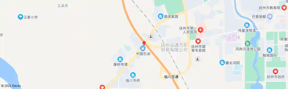 抚州迎宾大道路口_公交站地图_抚州公交_妙搜公交查询2025