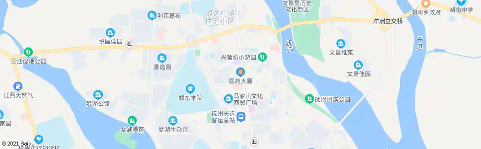 抚州医药公司_公交站地图_抚州公交_妙搜公交查询2025