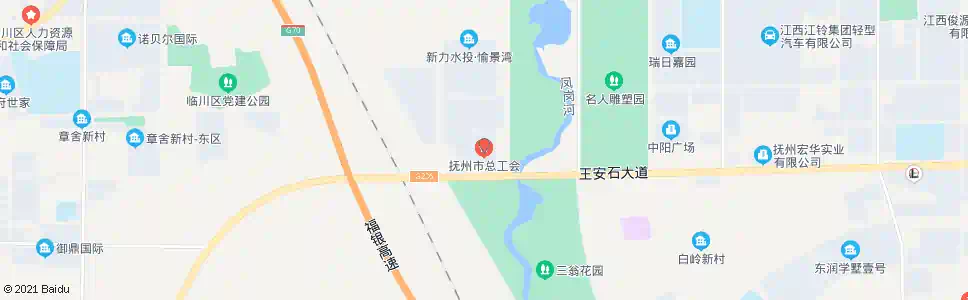 抚州市总工会_公交站地图_抚州公交_妙搜公交查询2025