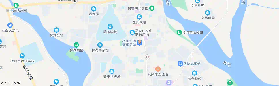 抚州长途汽车站_公交站地图_抚州公交_妙搜公交查询2025