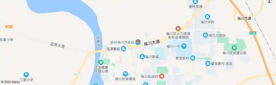 抚州临川汽车站_公交站地图_抚州公交_妙搜公交查询2025