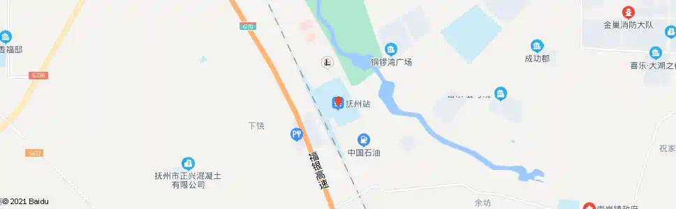 抚州河西农机站_公交站地图_抚州公交_妙搜公交查询2025