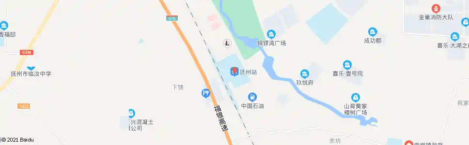 抚州崇岗_公交站地图_抚州公交_妙搜公交查询2025