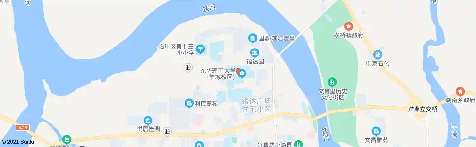 抚州东华理工北区_公交站地图_抚州公交_妙搜公交查询2025
