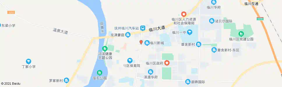 抚州玉茗路口_公交站地图_抚州公交_妙搜公交查询2025