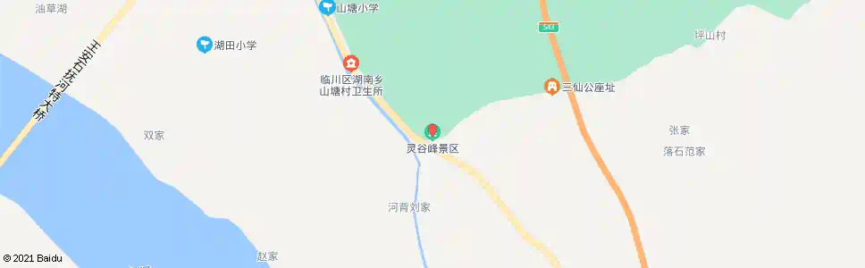 抚州灵谷峰_公交站地图_抚州公交_妙搜公交查询2025