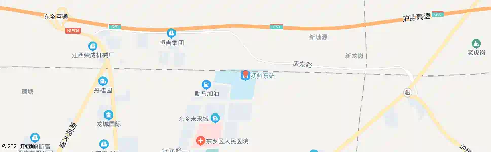 抚州东洲路口_公交站地图_抚州公交_妙搜公交查询2025