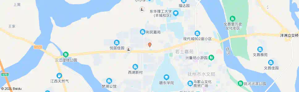 抚州市疾控中心_公交站地图_抚州公交_妙搜公交查询2025