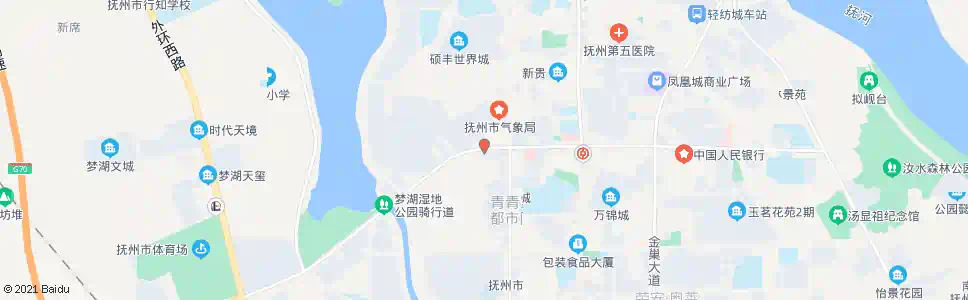 抚州市检察院_公交站地图_抚州公交_妙搜公交查询2025