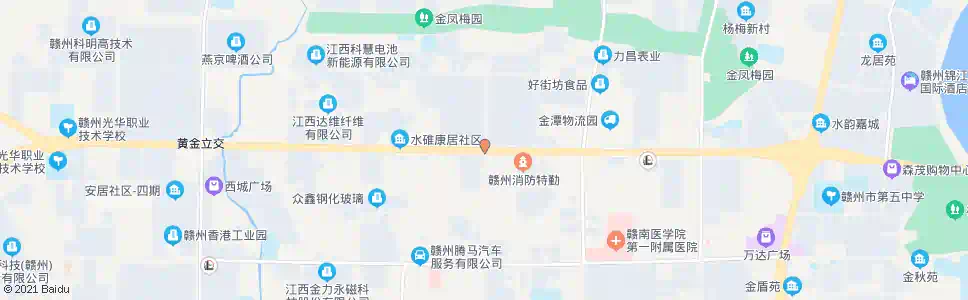 赣州宝福路口_公交站地图_赣州公交_妙搜公交查询2025