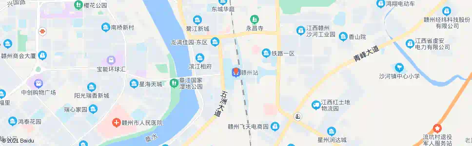 赣州正大公司_公交站地图_赣州公交_妙搜公交查询2025