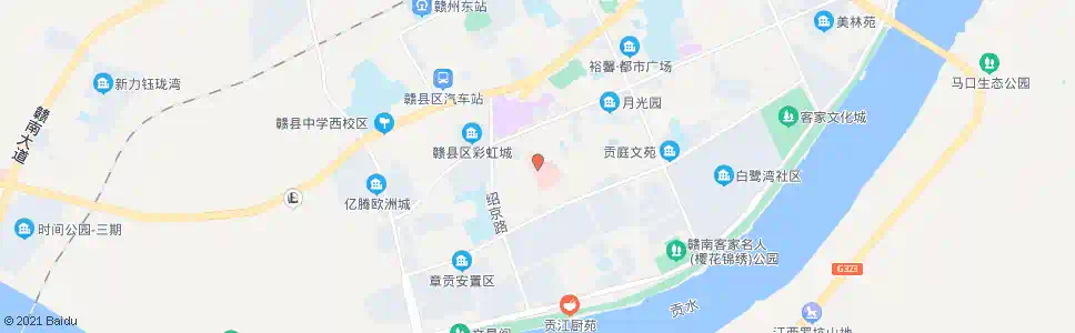赣州赣县人民医院_公交站地图_赣州公交_妙搜公交查询2025