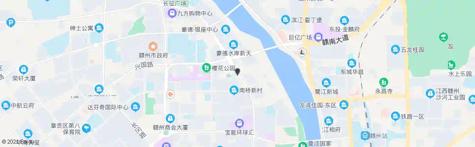 赣州水南农贸市场_公交站地图_赣州公交_妙搜公交查询2025
