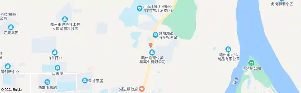 赣州畜禽水产市场_公交站地图_赣州公交_妙搜公交查询2025
