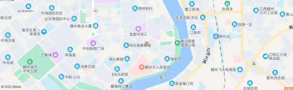 赣州红都大道东_公交站地图_赣州公交_妙搜公交查询2025