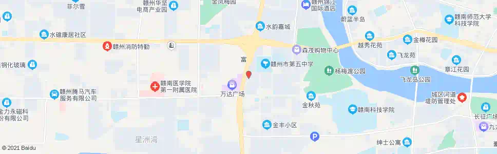 赣州金邮路口加油站_公交站地图_赣州公交_妙搜公交查询2025