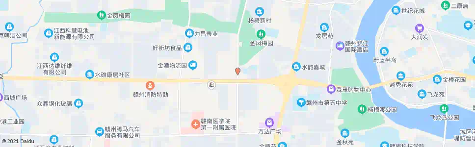 赣州迎宾大道路口_公交站地图_赣州公交_妙搜公交查询2025