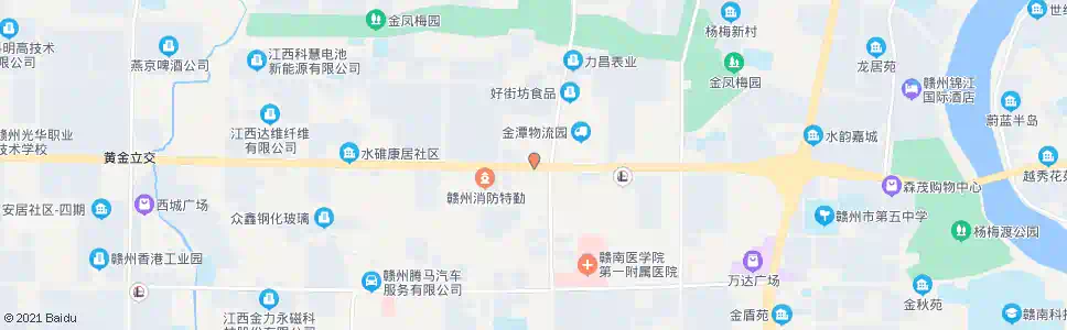 赣州金潭大道路口_公交站地图_赣州公交_妙搜公交查询2025