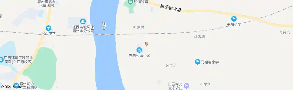 赣州虎岗村_公交站地图_赣州公交_妙搜公交查询2025