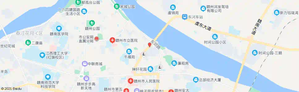 赣州东桥路_公交站地图_赣州公交_妙搜公交查询2025