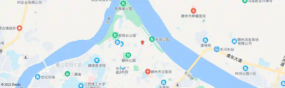赣州解放路_公交站地图_赣州公交_妙搜公交查询2025