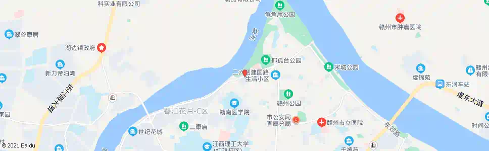 赣州西津路_公交站地图_赣州公交_妙搜公交查询2025
