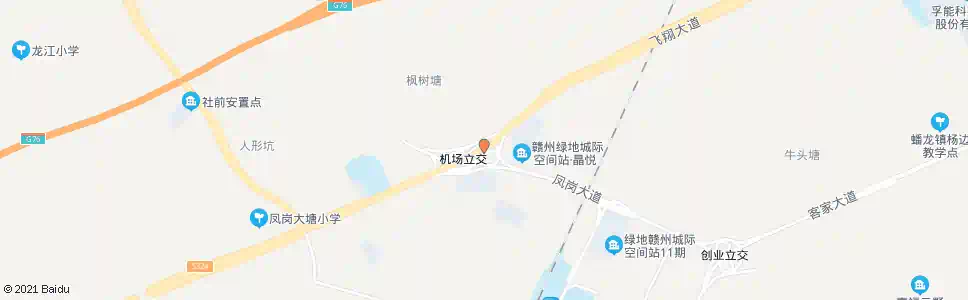 赣州塘屋村_公交站地图_赣州公交_妙搜公交查询2025
