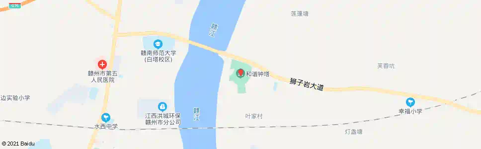 赣州和谐钟塔_公交站地图_赣州公交_妙搜公交查询2025