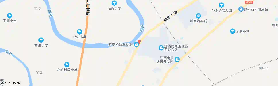 赣州东一路路口_公交站地图_赣州公交_妙搜公交查询2025