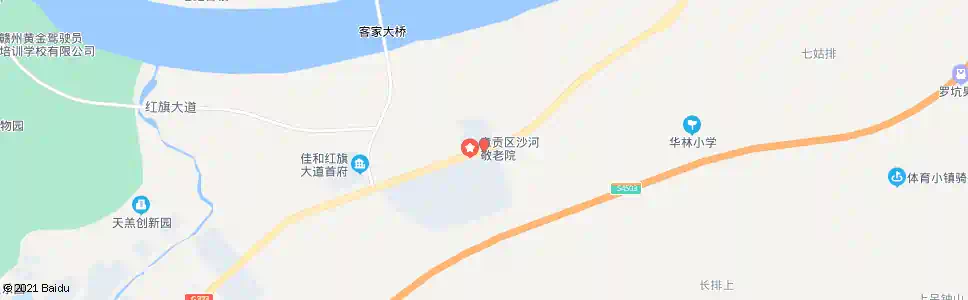 赣州杨仙岭_公交站地图_赣州公交_妙搜公交查询2025