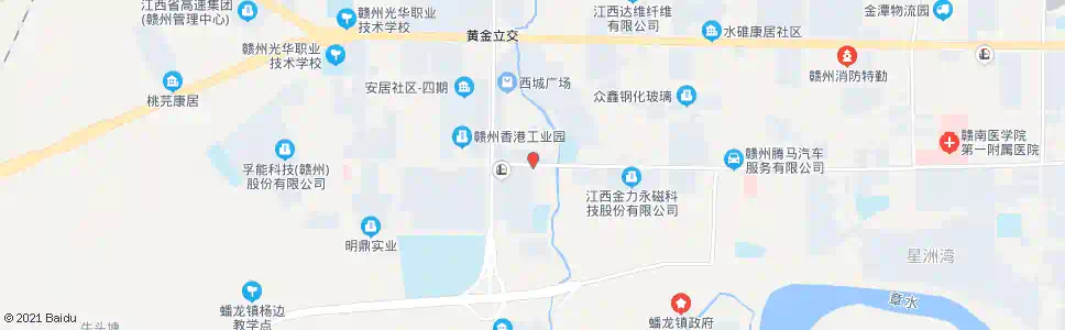 赣州金岭大道新市民公寓_公交站地图_赣州公交_妙搜公交查询2025