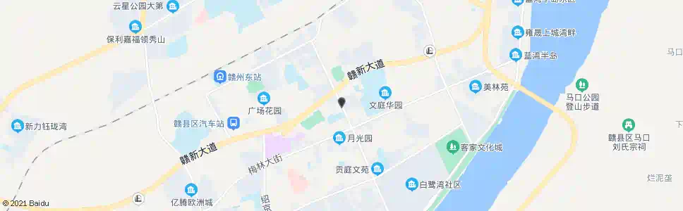 赣州赣县国土资源局_公交站地图_赣州公交_妙搜公交查询2025