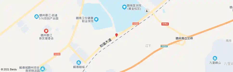 赣州赣州卫校_公交站地图_赣州公交_妙搜公交查询2025