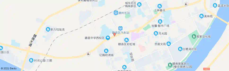 赣州赣县检察院_公交站地图_赣州公交_妙搜公交查询2025