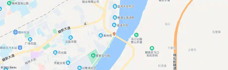 赣州梅林大桥_公交站地图_赣州公交_妙搜公交查询2025