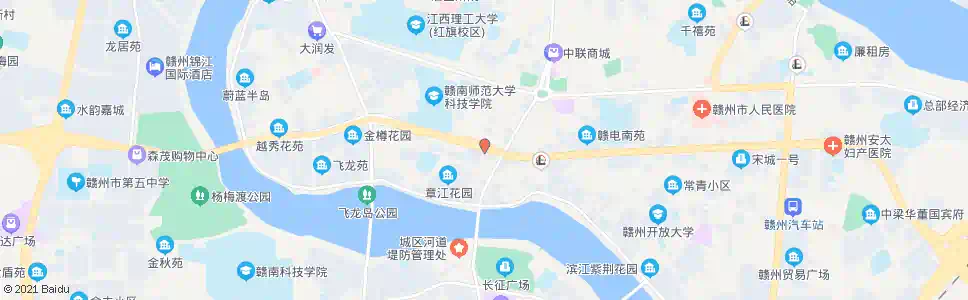 赣州南河路_公交站地图_赣州公交_妙搜公交查询2025