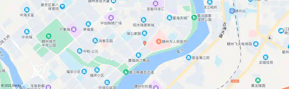 赣州叶坪路小学_公交站地图_赣州公交_妙搜公交查询2025
