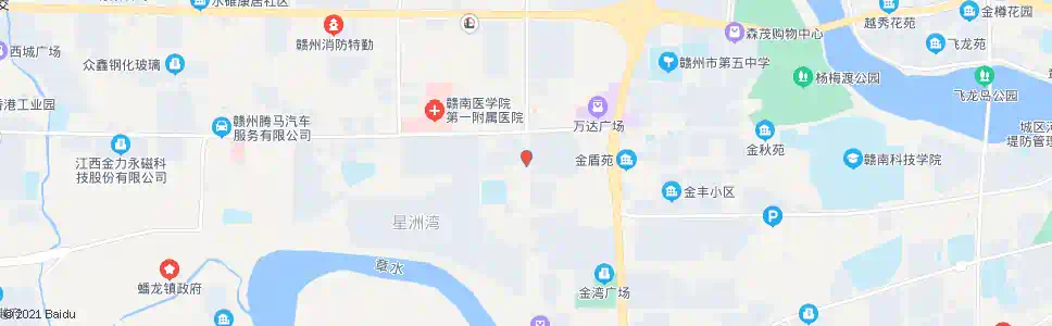 赣州黄金公安分局_公交站地图_赣州公交_妙搜公交查询2025