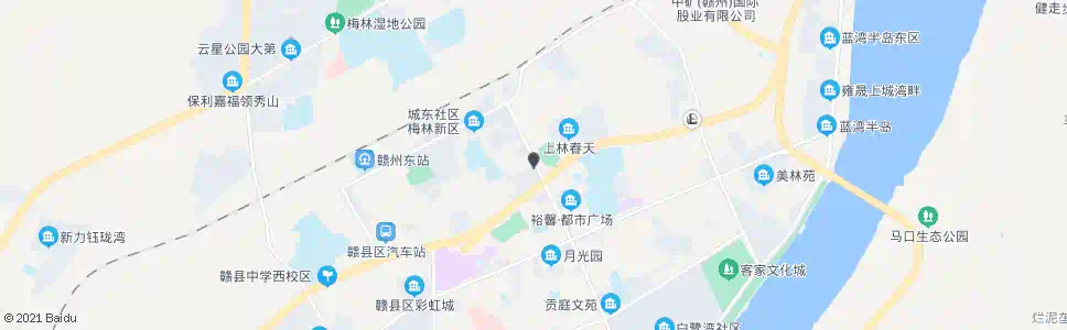 赣州赣县法院_公交站地图_赣州公交_妙搜公交查询2025